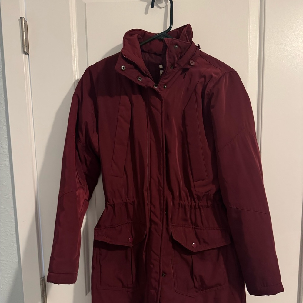 Maroon winter jacket